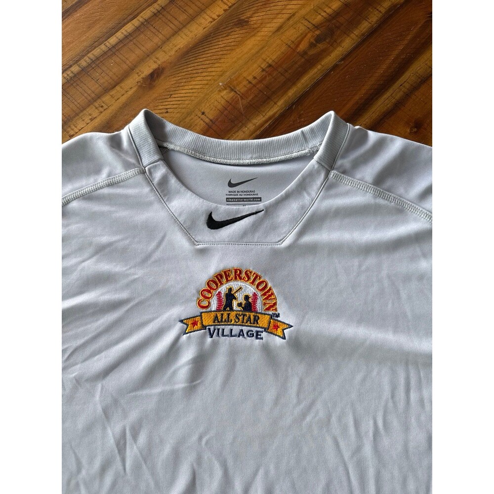 Nike Dri-FIT Cooperstown All Star Village Baseball T-Shirt Men’s Medium Gray